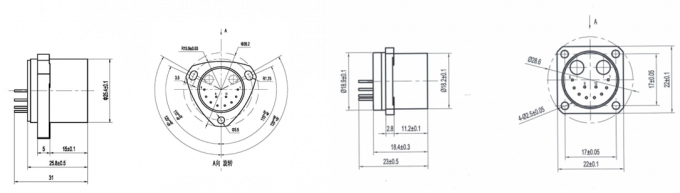 Flexible Accelerometer Sensor Mems Single Axis High Temperature Quartz ...