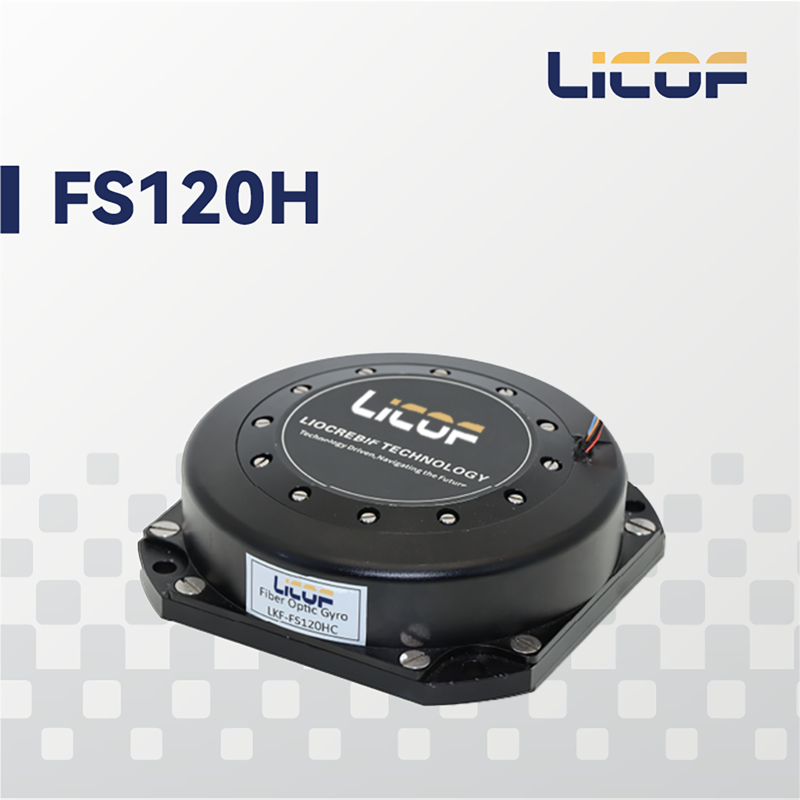 High Precision Navigation Fog Gyro 12*12*3.9cm RS422 Single Axis Gyroscope For UAVs