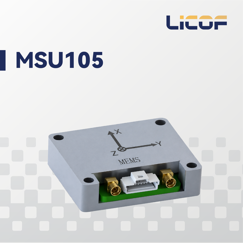 LKF-MSU105 Mini MEMS Integrated Inertial System with Ultra-low power 0.5W, Full-temperature compensation (-45°C to 80°C), and Compact size 41.5×35.5×9.5mm