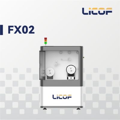 Machine de remontage de fibres optiques avec contrôle PLC